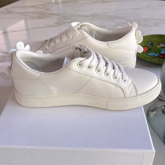 MARC JACOBS WHITE DAISY SNEAKERS - Picture 6 of 11